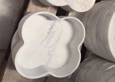 Porcellana Commestibile su misura vassoio di marmo di superficie lucidato di forma dell'alimento fornitore