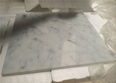 Porcellana Piastrelle per pavimento di marmo bianche lucidate italiane di Carrara delle mattonelle di pietra naturali bianche fornitore