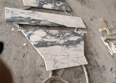 Porcellana Lastra del marmo di Arabescato della cucitura, controsoffitti prefabbricati di lusso della cucina fornitore