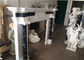 Aspetto elegante della colonna del marmo del camino di colore bianco naturale semplice di bordi fornitore